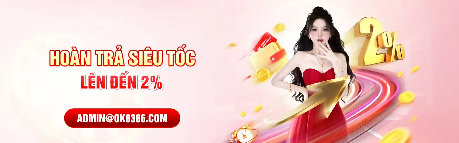 Ok8386bb Hoàn trả siêu tốc không giới hạn đến 2%